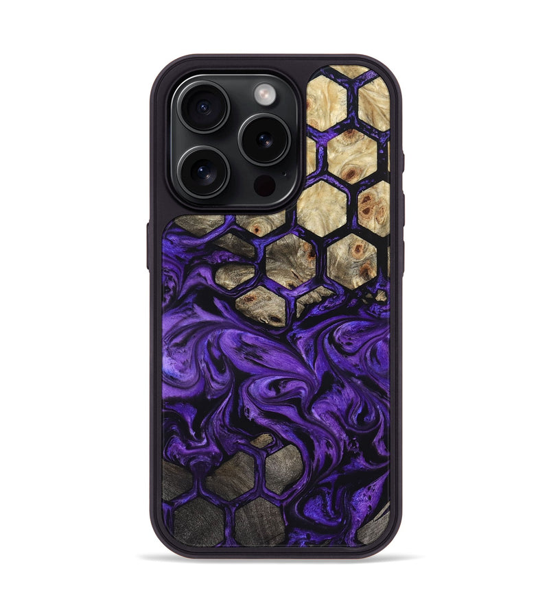 iPhone 15 Pro Wood Phone Case - Queenie (Pattern, 830973)