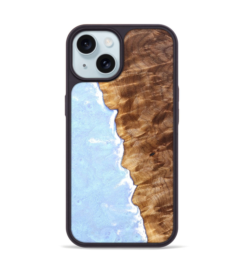 iPhone 15 Wood Phone Case - Lawanda (Coastal, 830974)