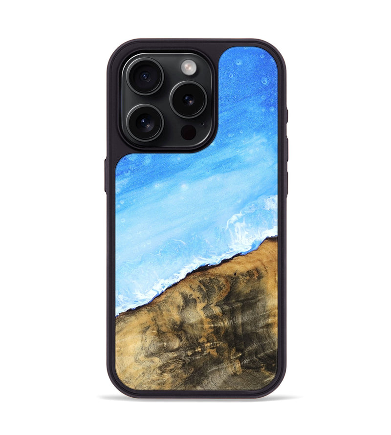 iPhone 15 Pro Wood Phone Case - Elva (Coastal, 830975)