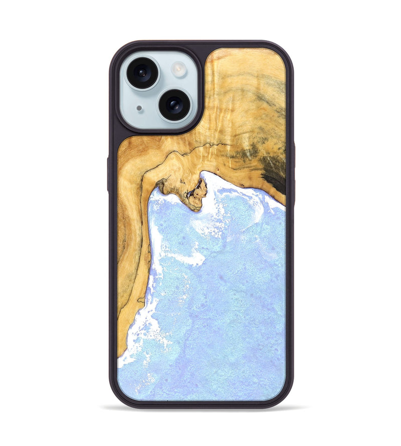 iPhone 15 Wood Phone Case - Matie (Coastal, 830978)
