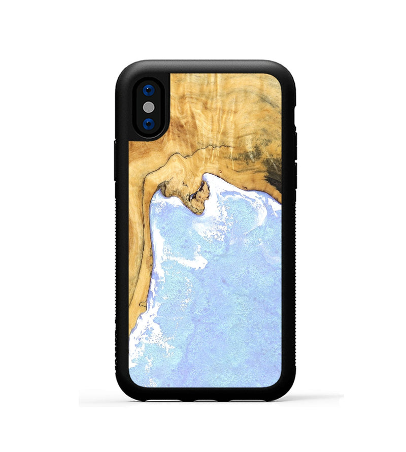 iPhone Xs Wood Phone Case - Matie (Coastal, 830978)