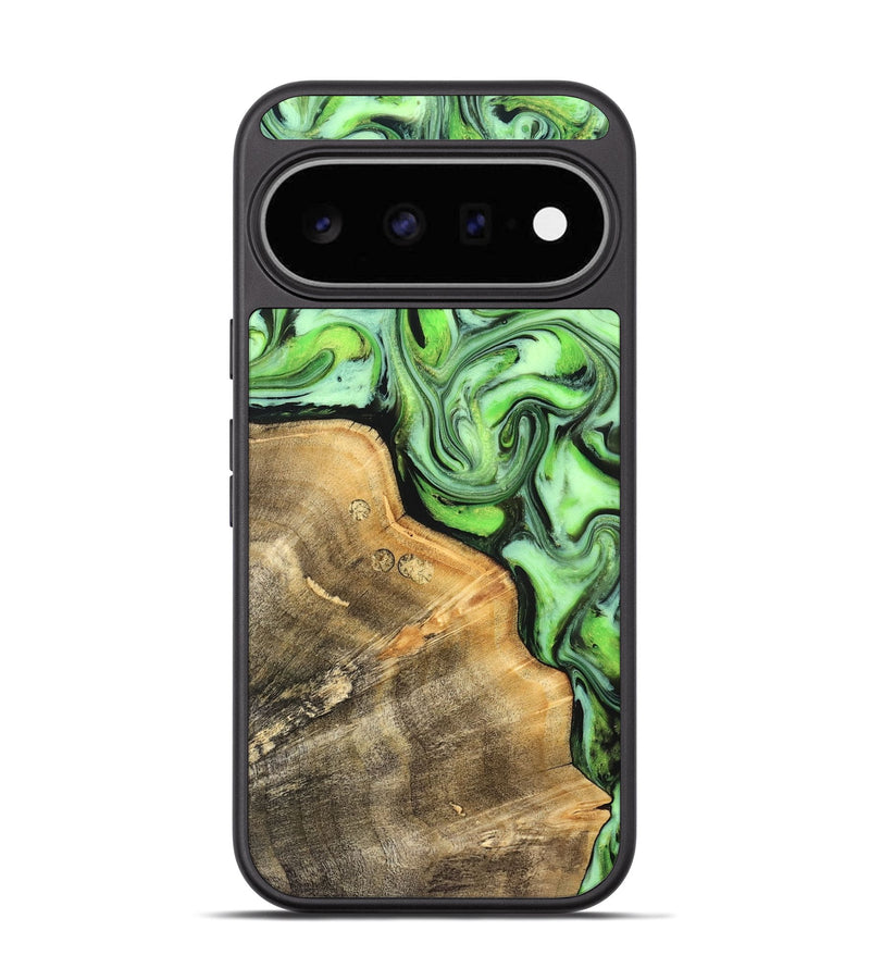 Pixel 11 Wood Phone Case - Cora (Neon, 830983)