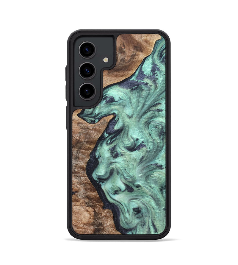 Galaxy S24 Wood Phone Case - Shayne (Green, 830985)