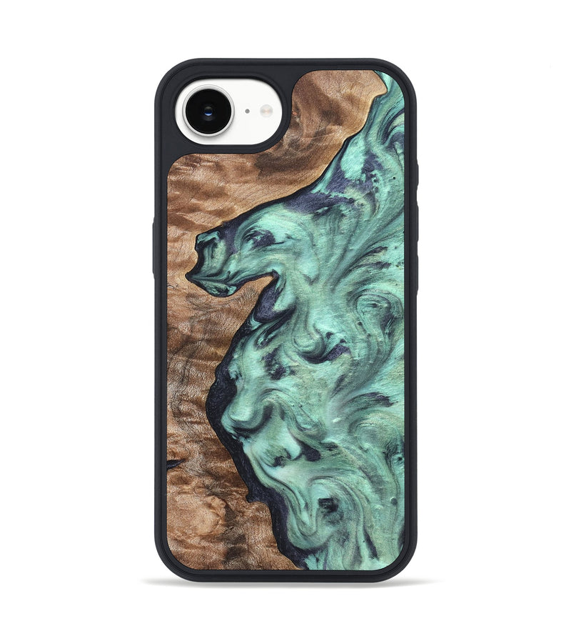iPhone 17e Wood Phone Case - Shayne (Green, 830985)