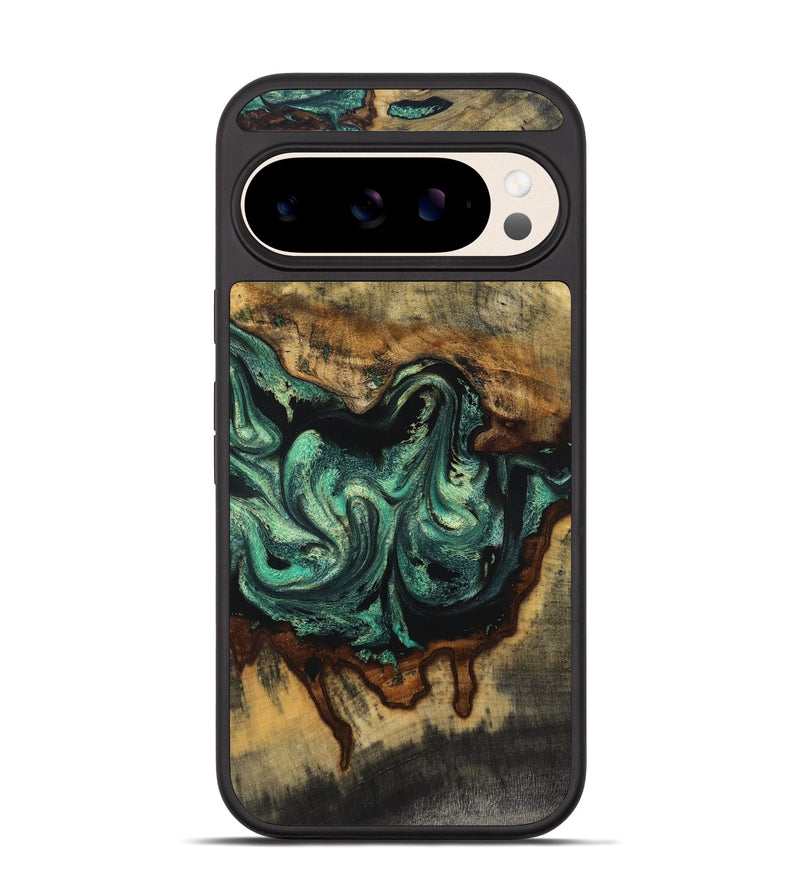 Pixel 10 Wood Phone Case - Amalia (Green, 830986)
