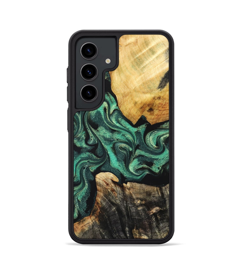 Galaxy S24 Wood Phone Case - Dorothy (Green, 830988)