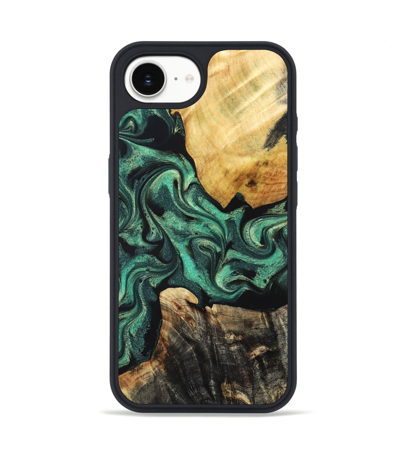 iPhone 16e Wood Phone Case - Dorothy (Green, 830988)