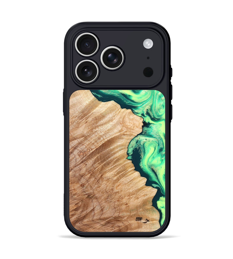 iPhone 17 Pro Wood Phone Case - Maira (Neon, 830989)