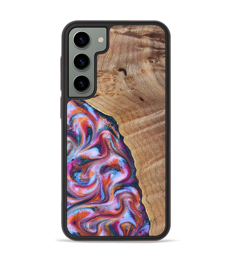 Galaxy S23 Plus Wood Phone Case - Valarie (Blue, 830992)