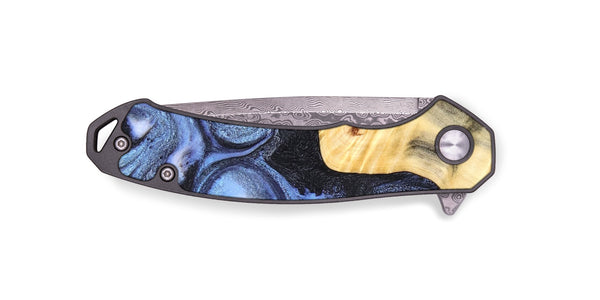EDC Wood Pocket Knife - Giselle (Blue, 830993)