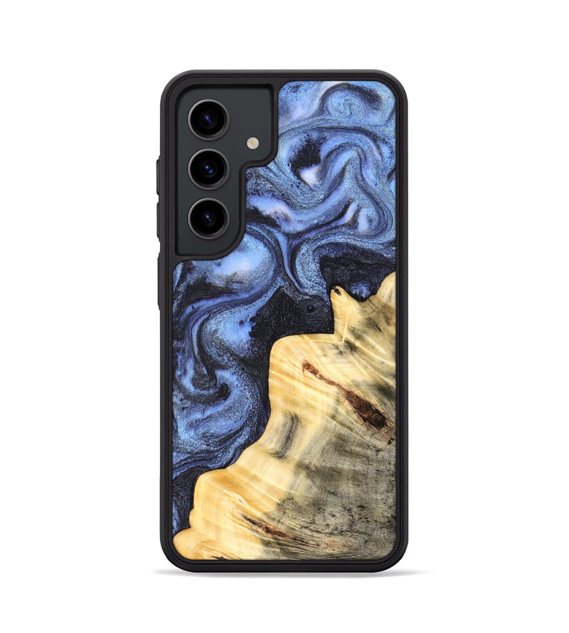Galaxy S24 Wood Phone Case - Giselle (Blue, 830993)