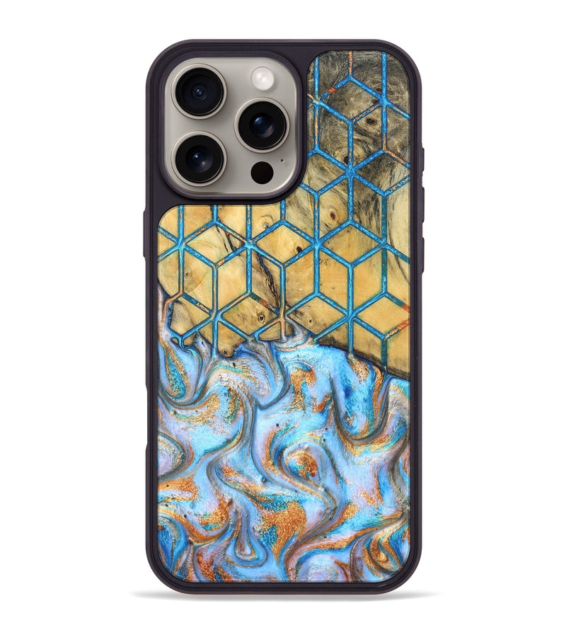 iPhone 16 Pro Max Wood Phone Case - Addisyn (Pattern, 831000)