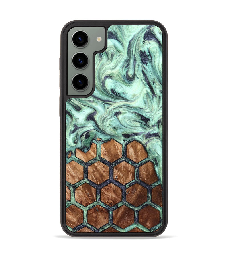Galaxy S23 Plus Wood Phone Case - Lelah (Pattern, 831001)