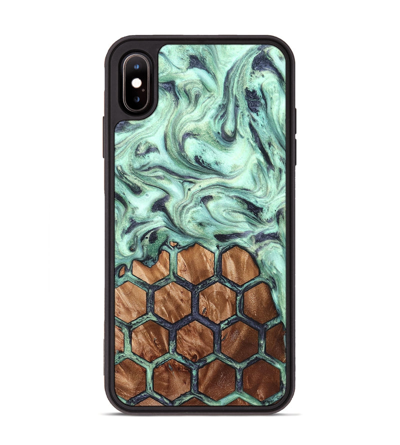 iPhone Xs Max Wood Phone Case - Lelah (Pattern, 831001)