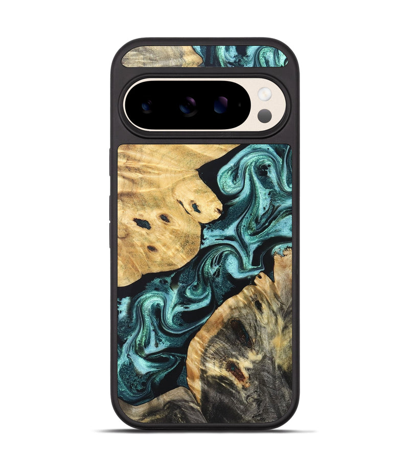 Pixel 10 Wood Phone Case - Kalie (Green, 831009)