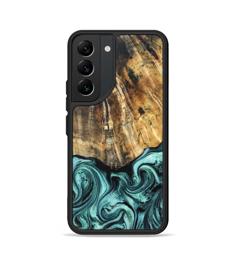 Galaxy S22 Wood Phone Case - Colson (Green, 831012)