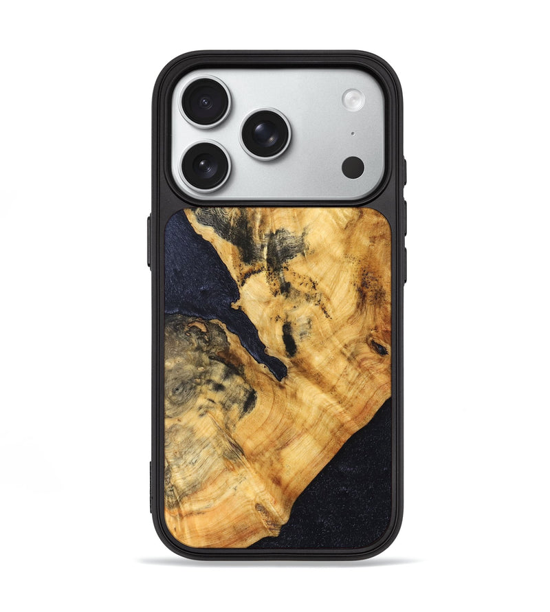 iPhone 18 Pro Wood Phone Case - Shari (Wood Burl, 831030)