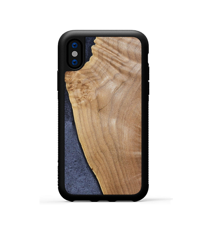 iPhone Xs Wood Phone Case - Alexys (Wood Burl, 831031)