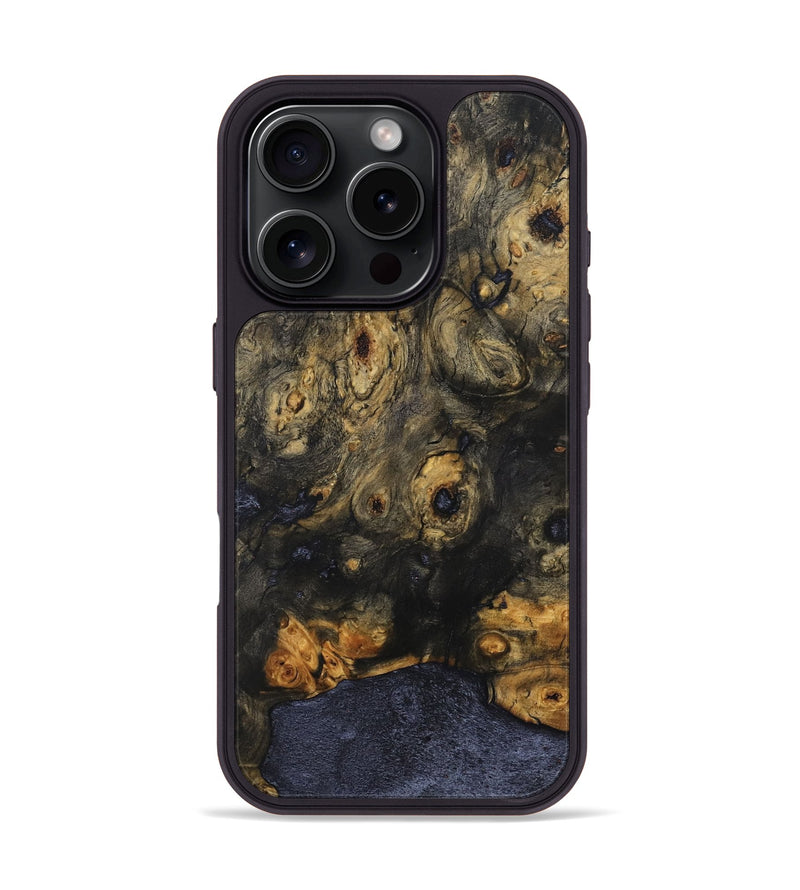 iPhone 16 Pro Wood Phone Case - Zoey (Wood Burl, 831035)