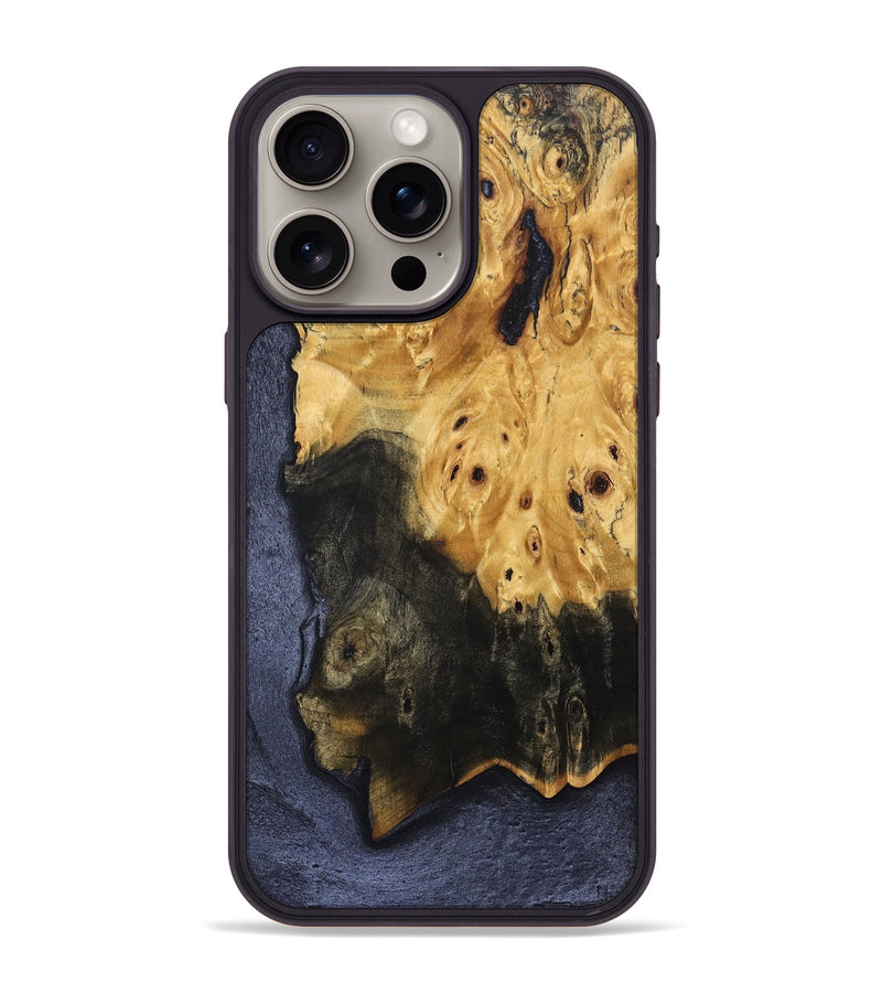 iPhone 15 Pro Max Wood Phone Case - Adell (Wood Burl, 831037)