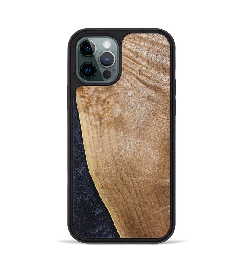 iPhone 12 Pro Wood Phone Case - Isamar (Wood Burl, 831038)