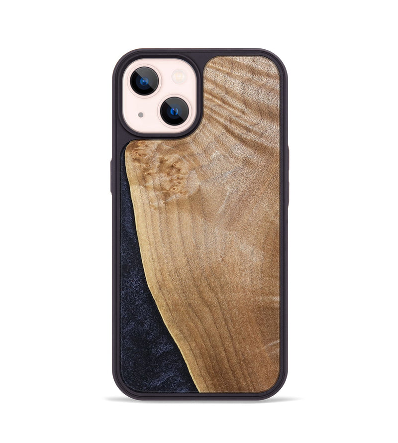 iPhone 14 Wood Phone Case - Isamar (Wood Burl, 831038)