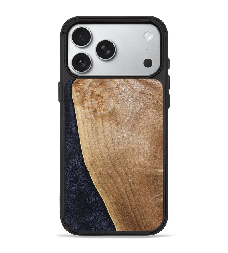 iPhone 18 Pro Max Wood Phone Case - Isamar (Wood Burl, 831038)
