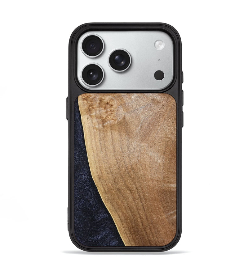 iPhone 18 Pro Wood Phone Case - Isamar (Wood Burl, 831038)