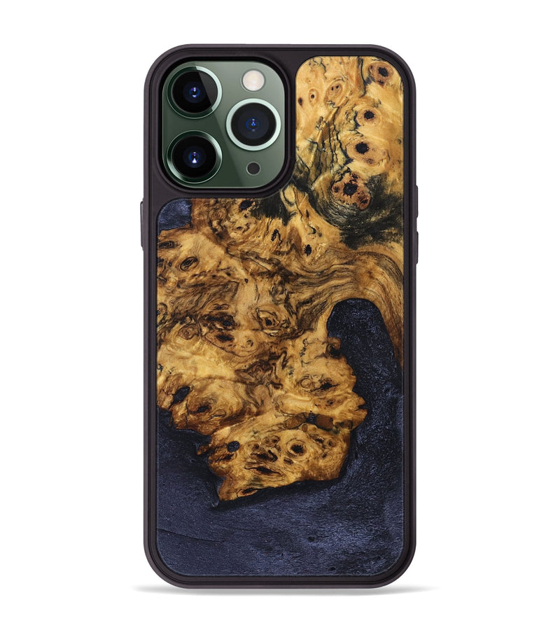 iPhone 13 Pro Max Wood Phone Case - Raven (Wood Burl, 831039)