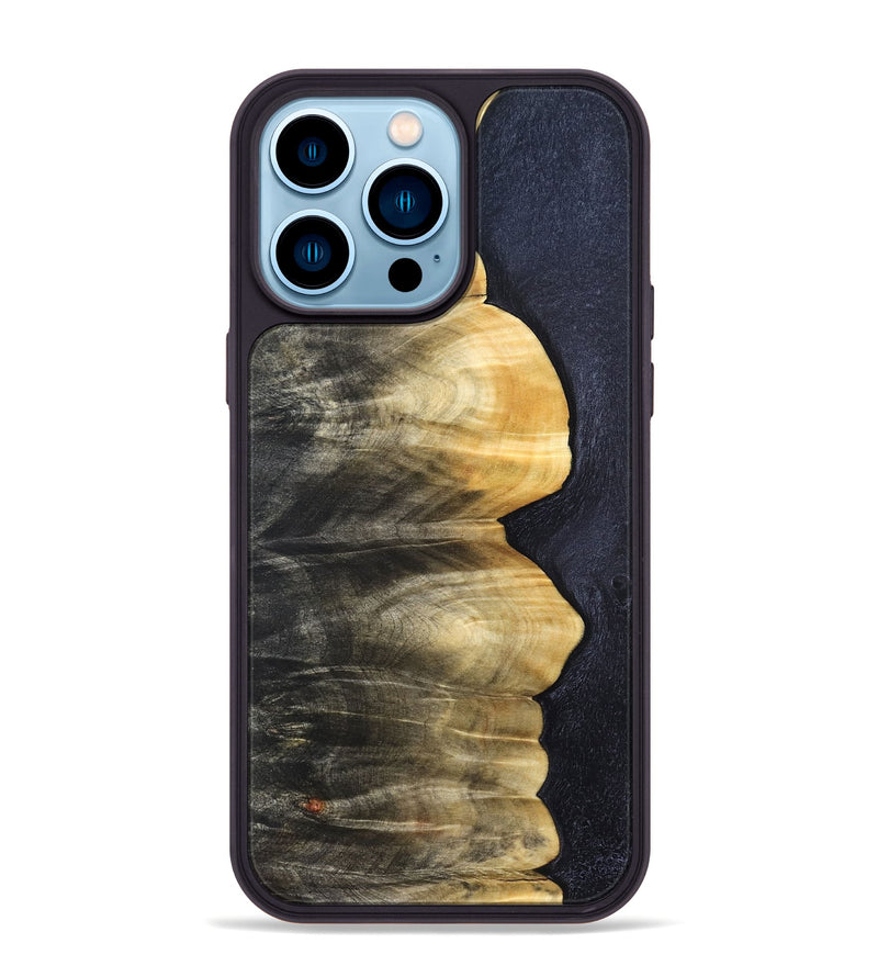 iPhone 14 Pro Max Wood Phone Case - Tommy (Wood Burl, 831043)
