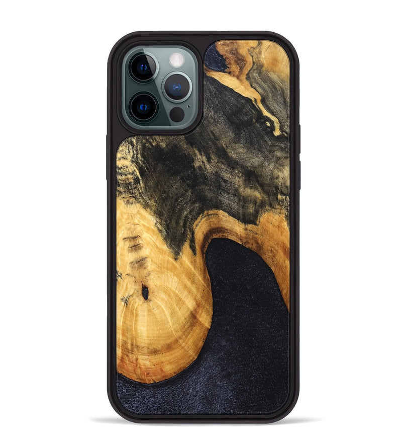 iPhone 12 Pro Max Wood Phone Case - Kayden (Wood Burl, 831051)