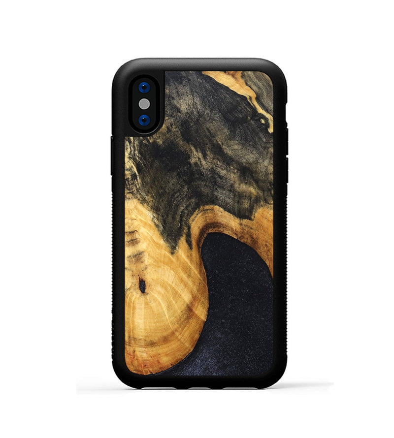 iPhone Xs Wood Phone Case - Kayden (Wood Burl, 831051)