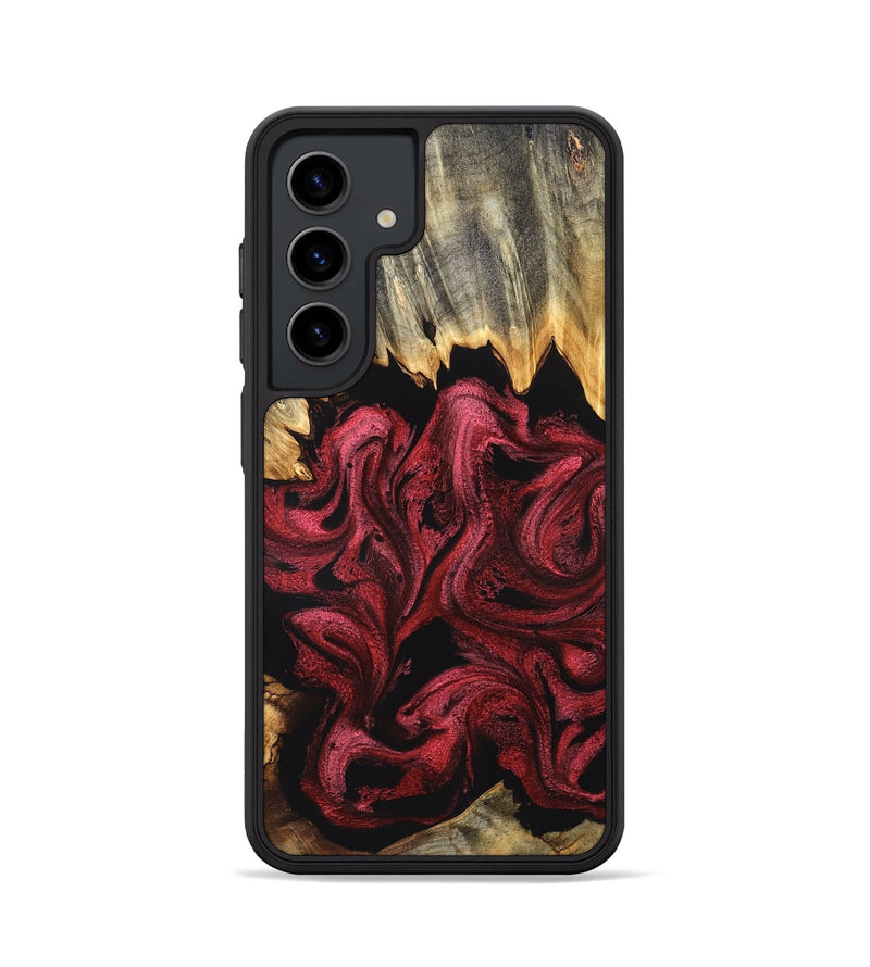 Galaxy S24 Wood Phone Case - Arlie (Red, 831052)
