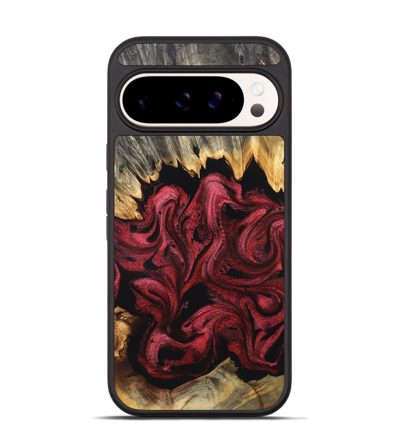 Pixel 9 Pro Wood Phone Case - Arlie (Red, 831052)
