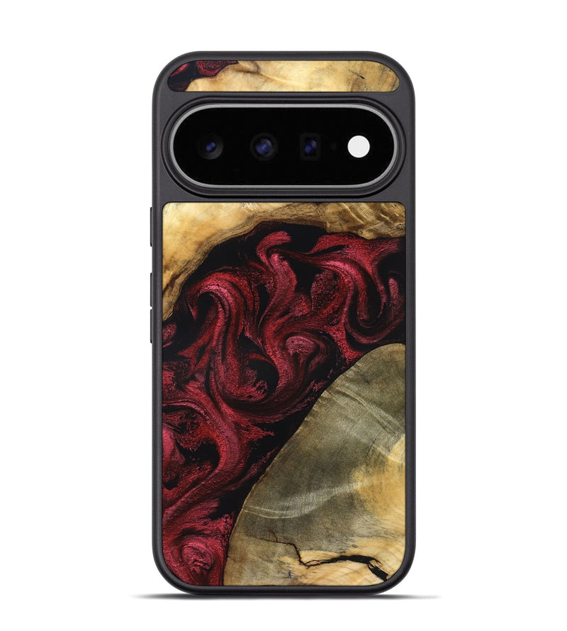 Pixel 11 Pro Wood Phone Case - Alf (Red, 831053)