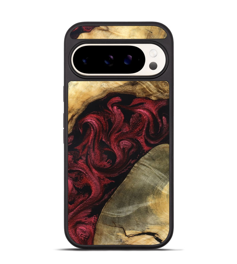 Pixel 9 Pro Wood Phone Case - Alf (Red, 831053)