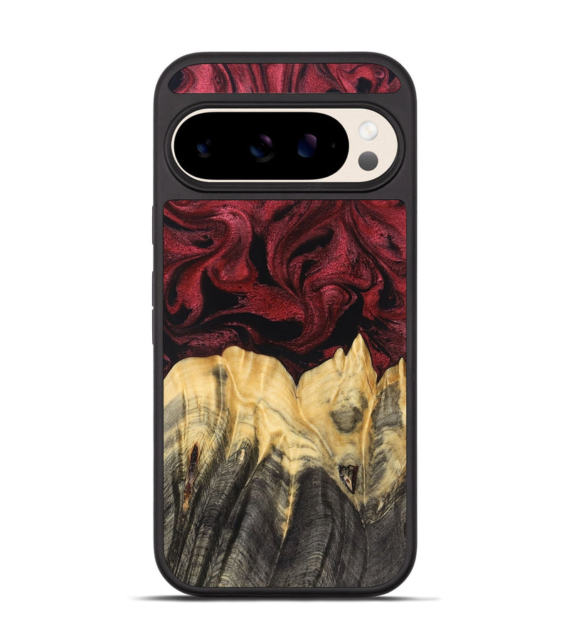 Pixel 10 Wood Phone Case - Sylas (Red, 831054)