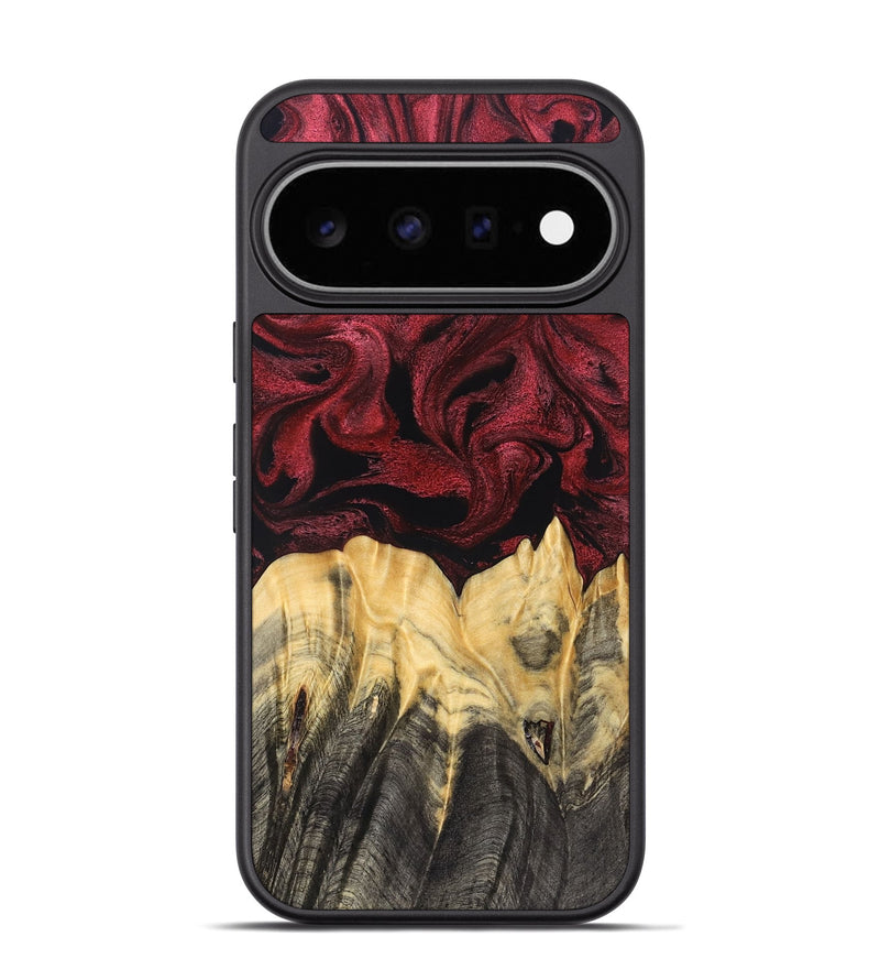 Pixel 11 Pro Wood Phone Case - Sylas (Red, 831054)