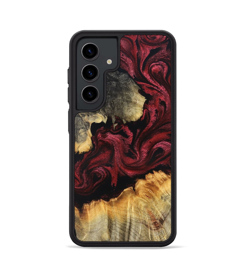 Galaxy S24 Wood Phone Case - Madisen (Red, 831055)