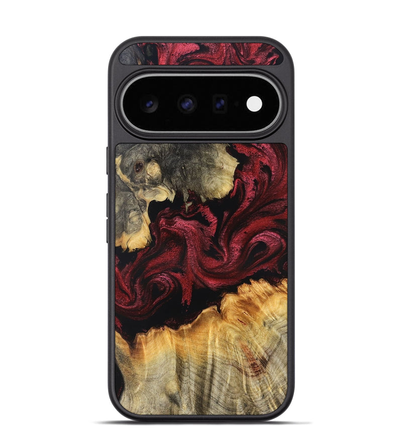 Pixel 11 Pro Wood Phone Case - Madisen (Red, 831055)