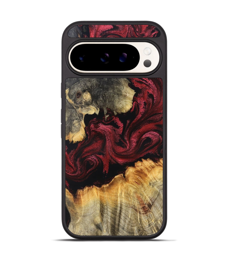 Pixel 9 Pro Wood Phone Case - Madisen (Red, 831055)