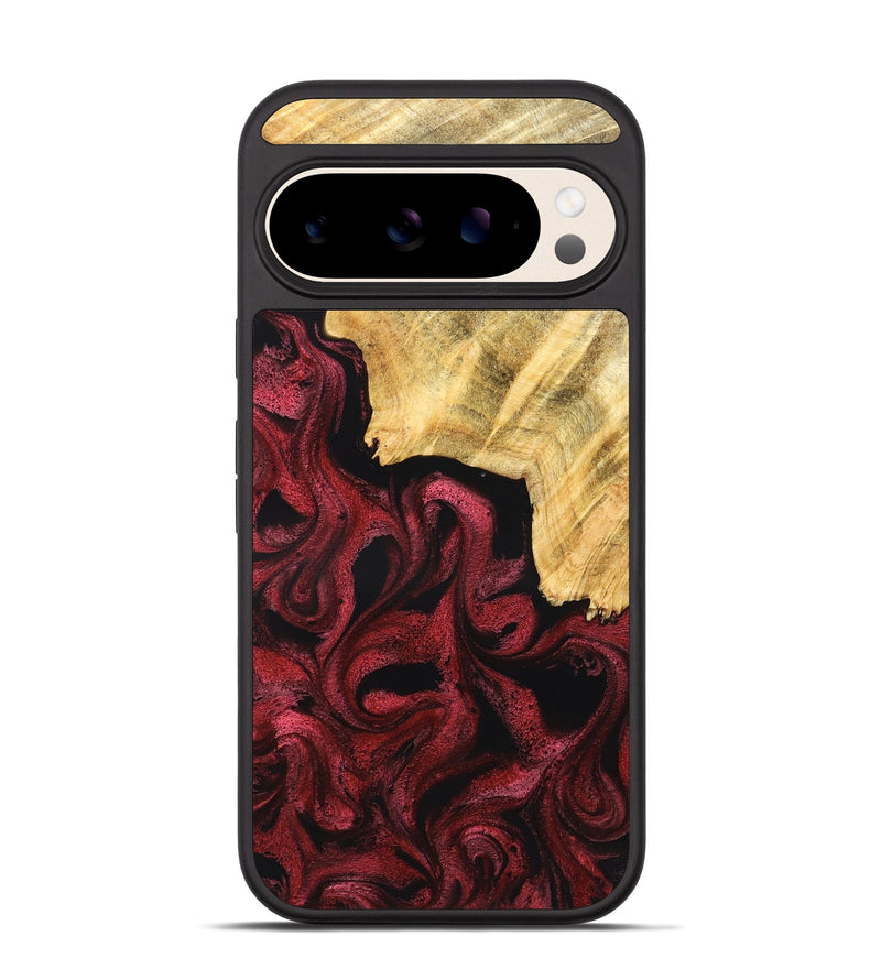 Pixel 10 Wood Phone Case - Dirk (Red, 831056)
