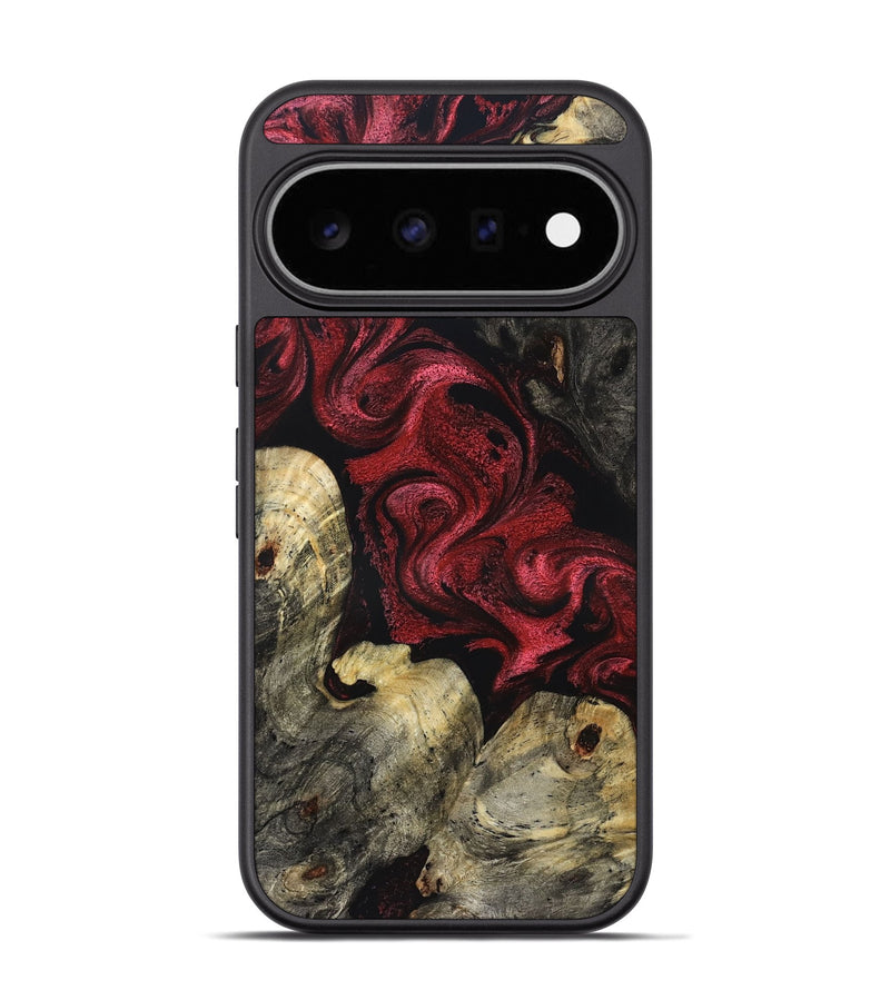 Pixel 11 Pro Wood Phone Case - Poppy (Red, 831057)