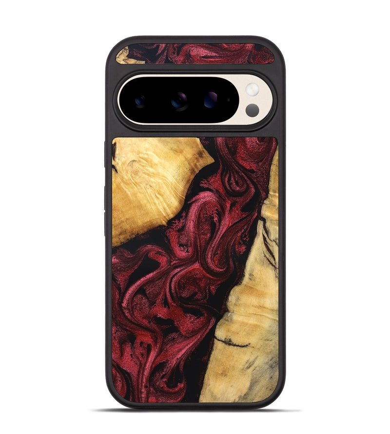 Pixel 10 Wood Phone Case - Kobe (Red, 831058)