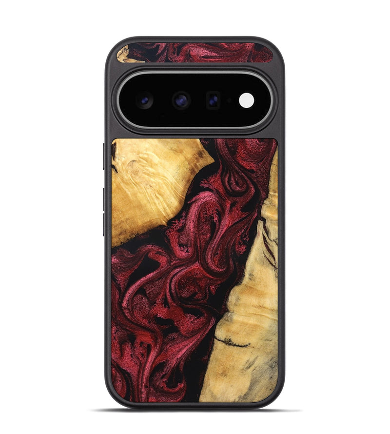 Pixel 11 Wood Phone Case - Kobe (Red, 831058)