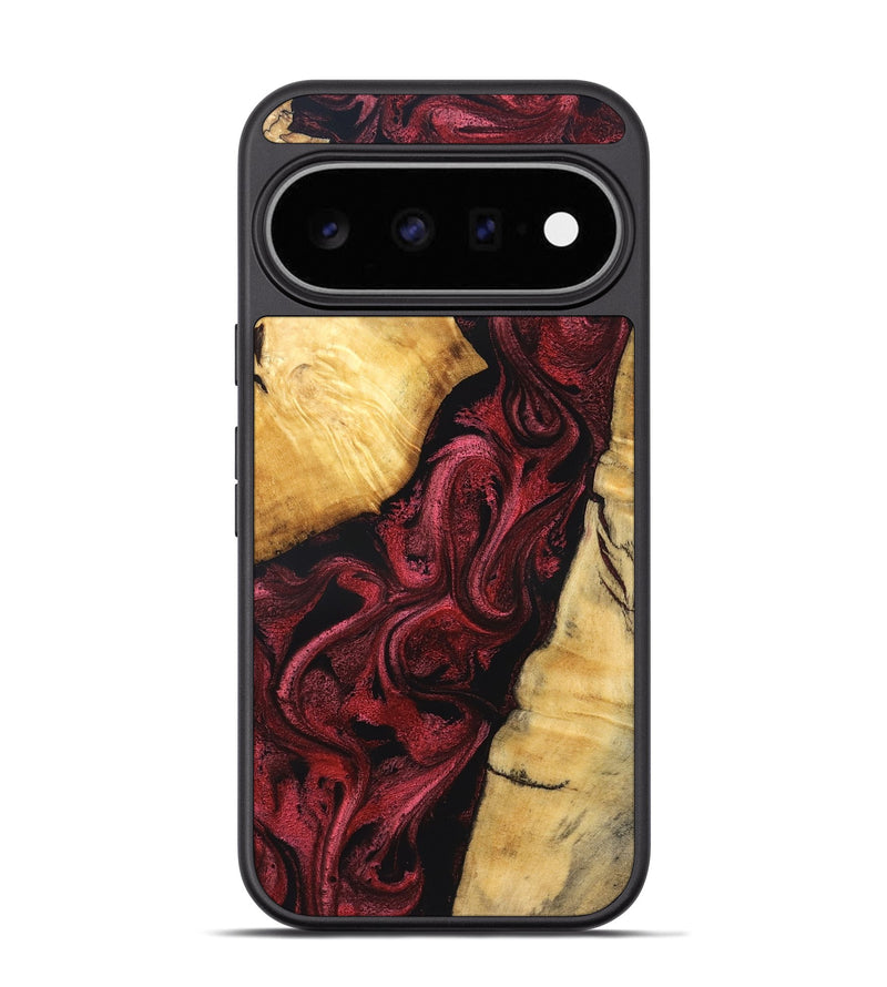 Pixel 11 Pro Wood Phone Case - Kobe (Red, 831058)