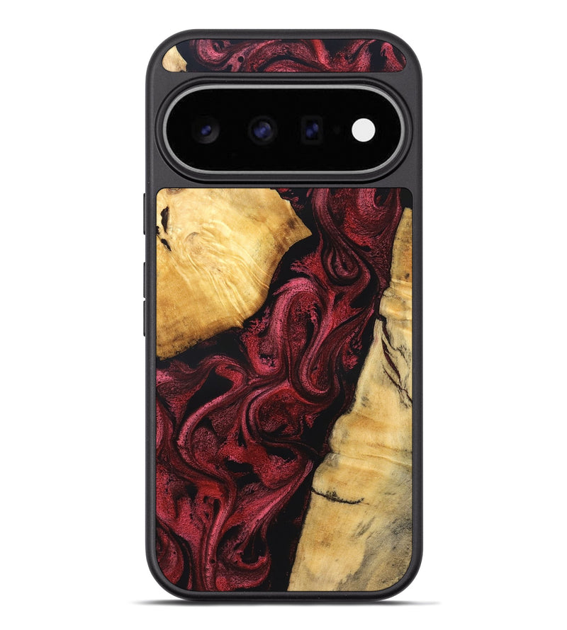 Pixel 11 Pro XL Wood Phone Case - Kobe (Red, 831058)