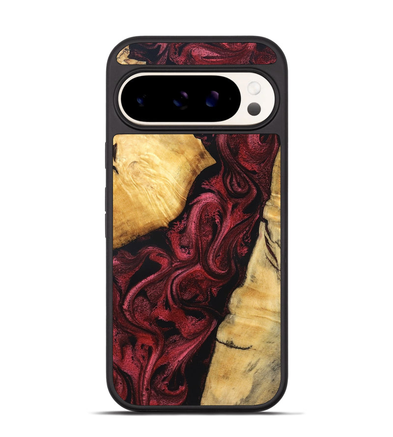 Pixel 9 Pro Wood Phone Case - Kobe (Red, 831058)