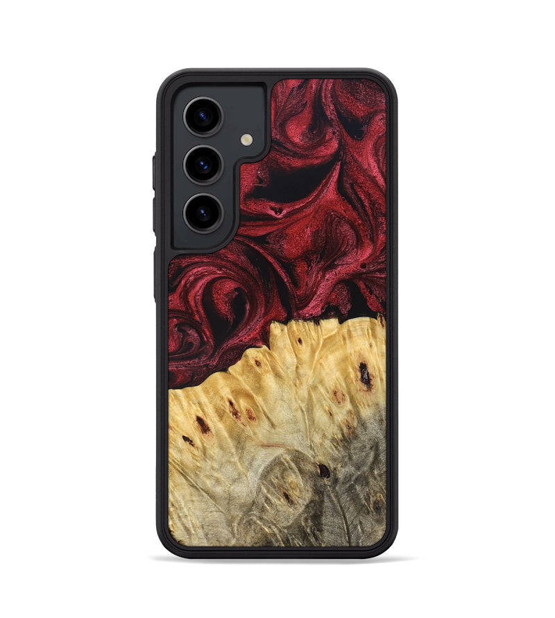 Galaxy S24 Wood Phone Case - Boston (Red, 831059)