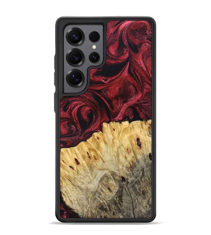 Galaxy S25 Ultra Wood Phone Case - Boston (Red, 831059)